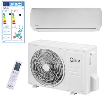 Split Klimaanlage Premium mit WiFi-Funktion 9000 BTU QLIMA