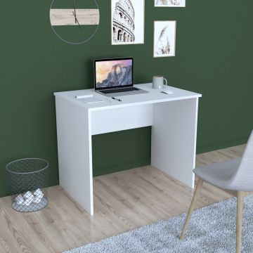 Schreibtisch Årdal 90x60x74cm in versch. Farben [en.casa]