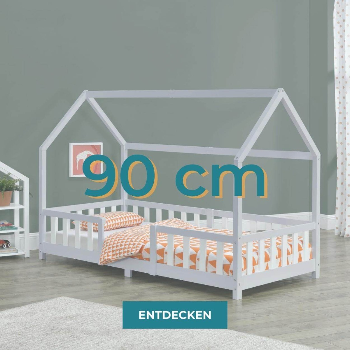 Entdecke Kinderbetten mit Liegefläche 90cm Breite